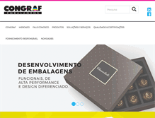 Tablet Screenshot of congraf.com.br